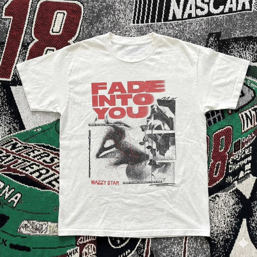 White Mazzy Star Fade Into You Tee
